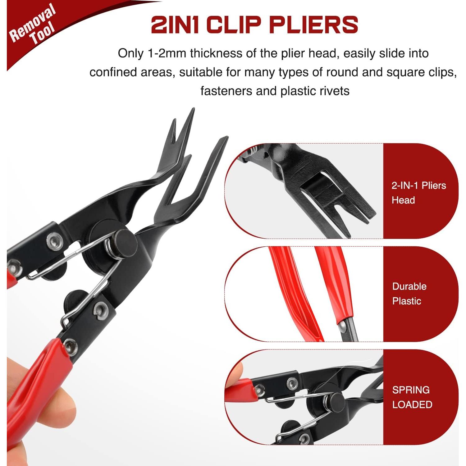 Juego de 3 Alicates de Clip Nilight con Bolsa de Almacenamiento