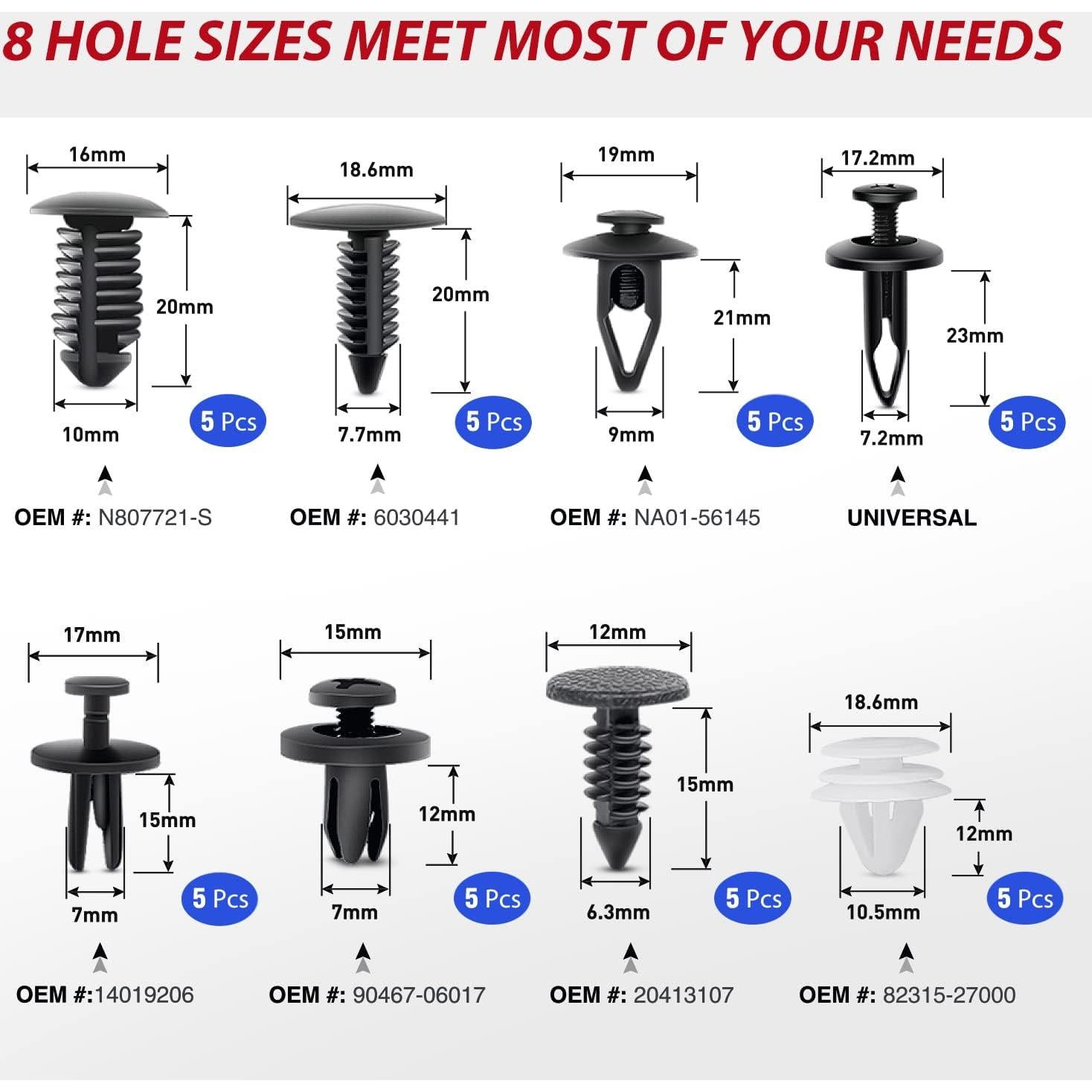 Kit de Herramientas de Remoción de Molduras Nilight 88 Pcs