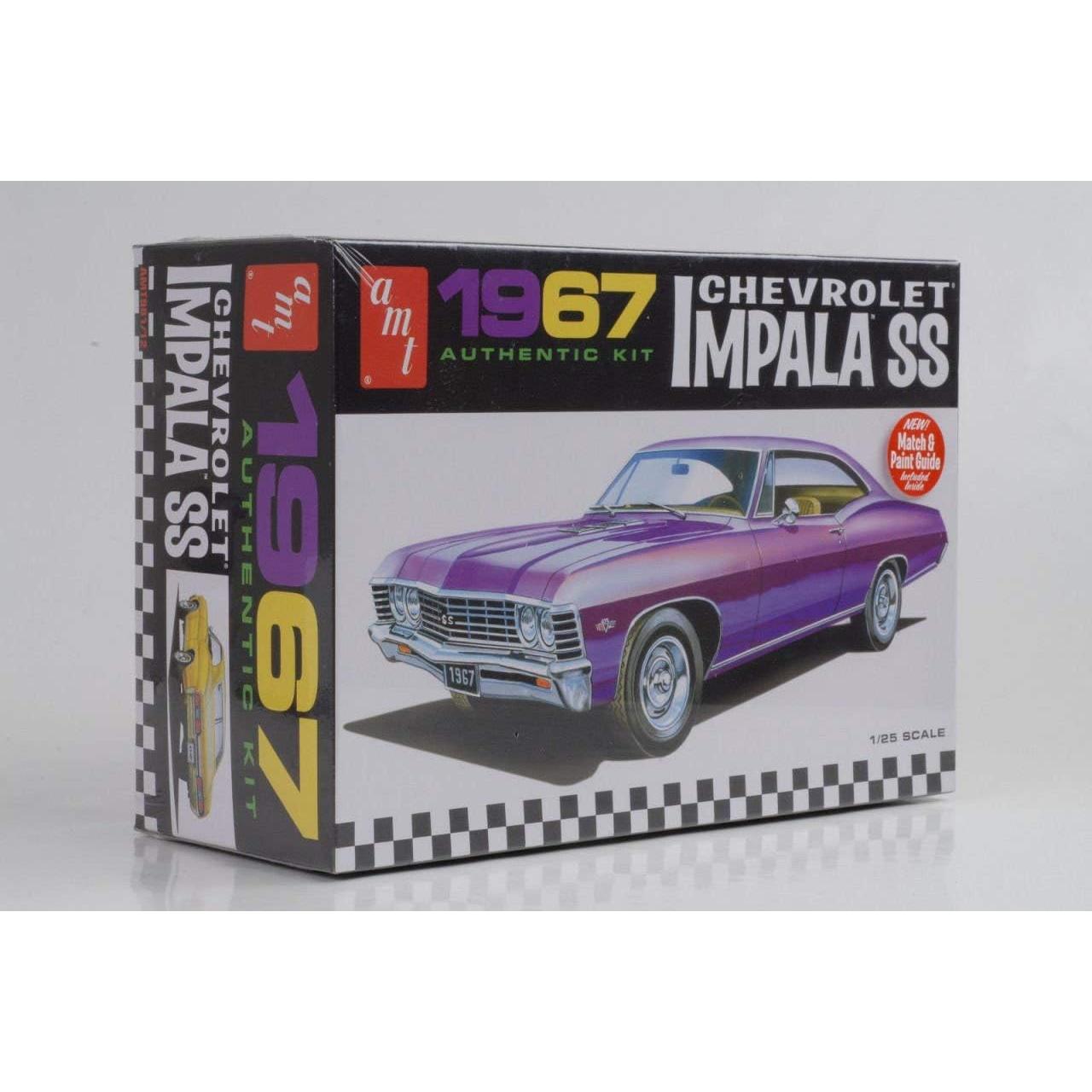 Kit de Modelo AMT 1967 Chevrolet Impala SS 1:25 Plástico