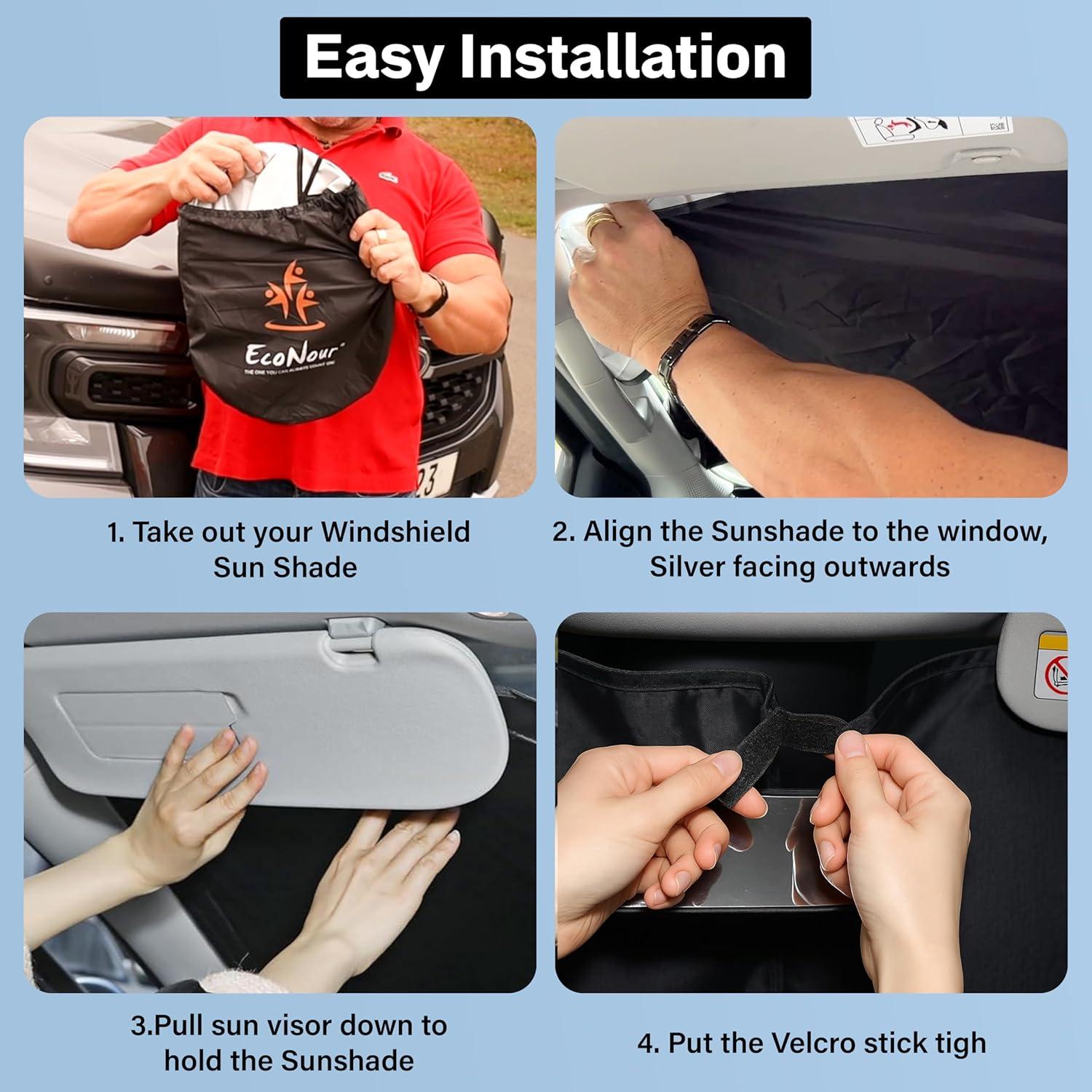 Protector Solar EcoNour para Parabrisas BMW X3 2018-2025