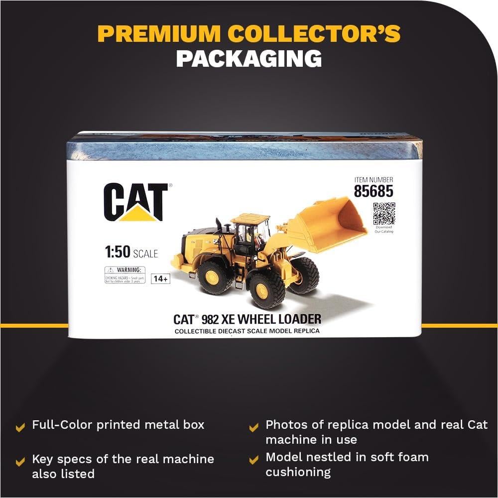 Cargadora de Ruedas Caterpillar 982 XE Diecast Masters 1:50