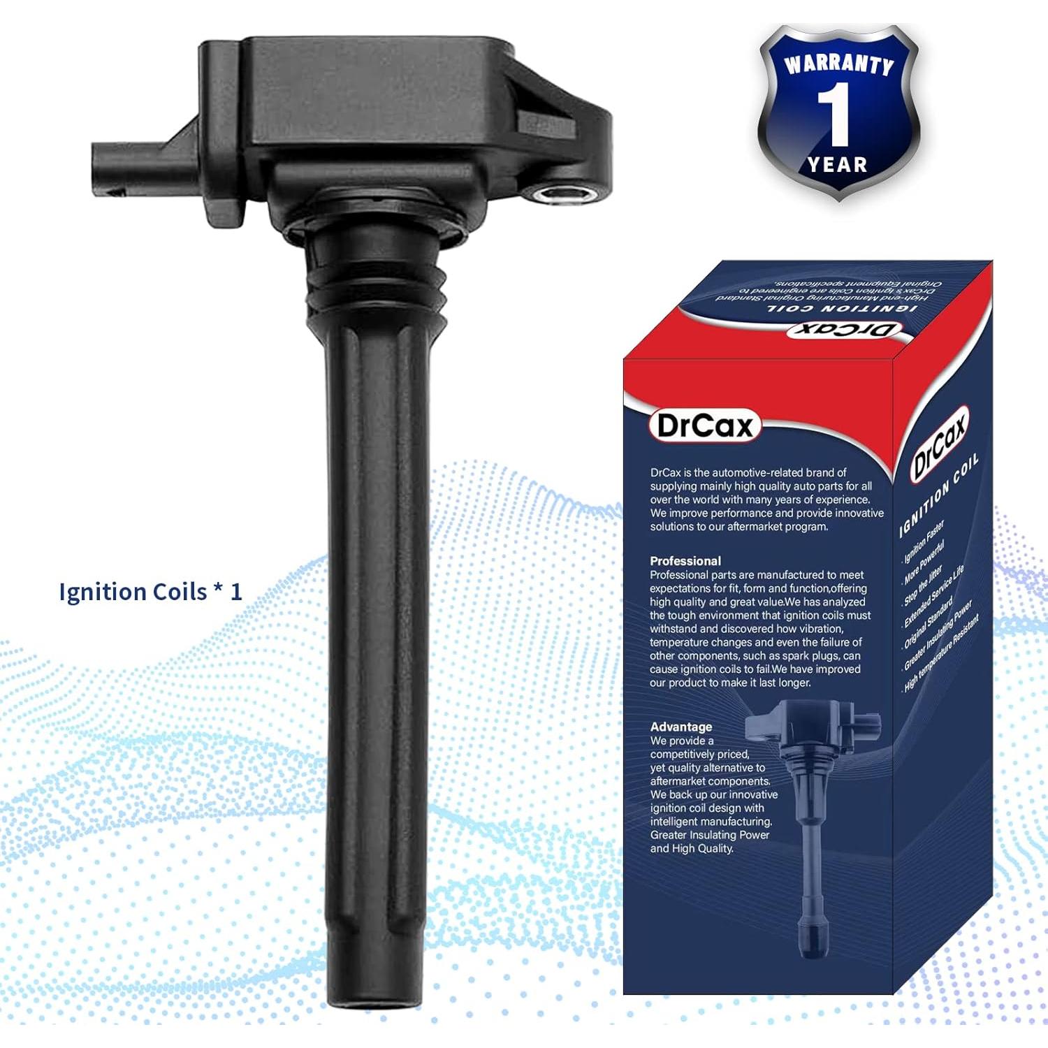 Bobina de Encendido DrCax UF648 Compatible V6 3.6L 2011-2016