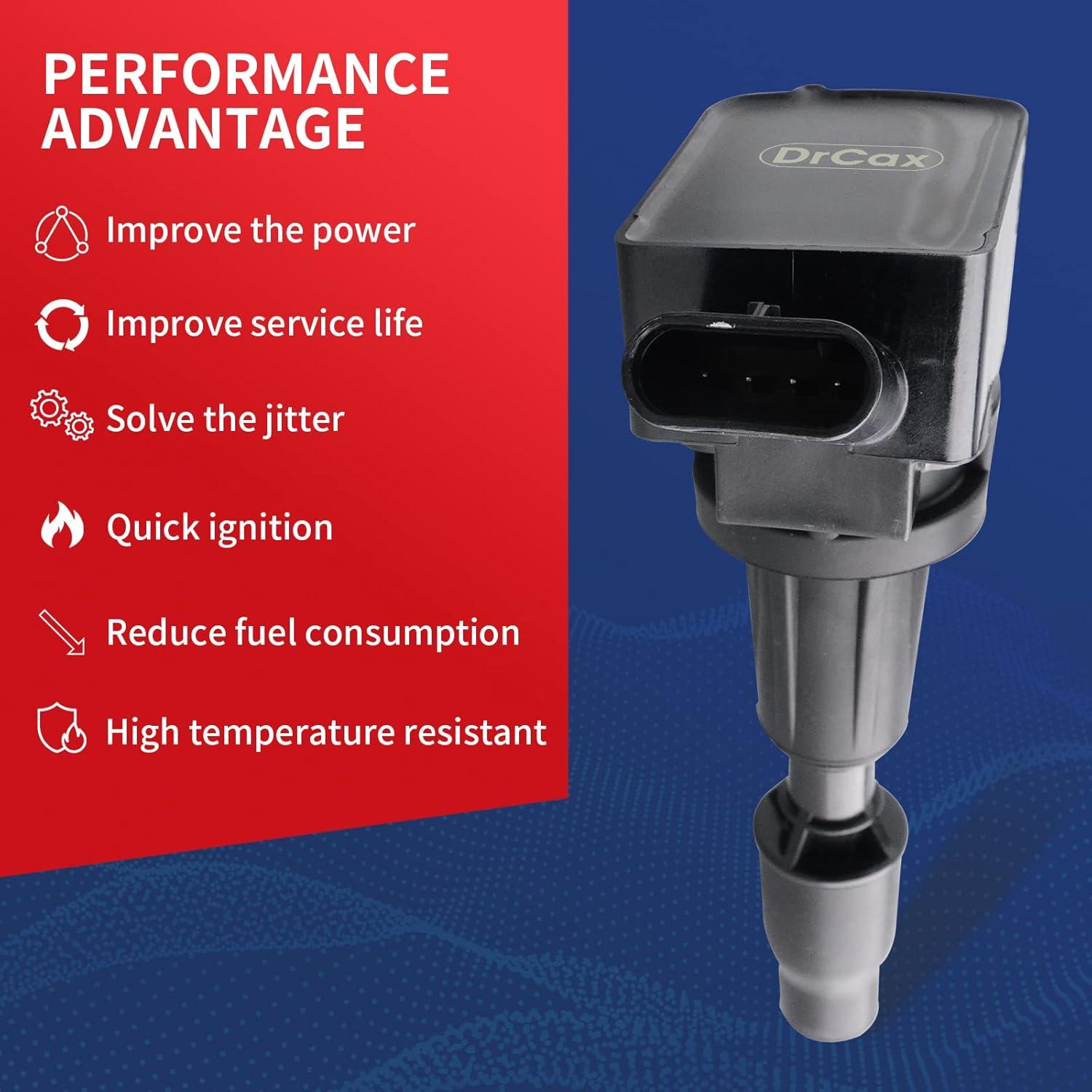 Bobina de Encendido DrCax UF764 Compatible Hyundai Kia