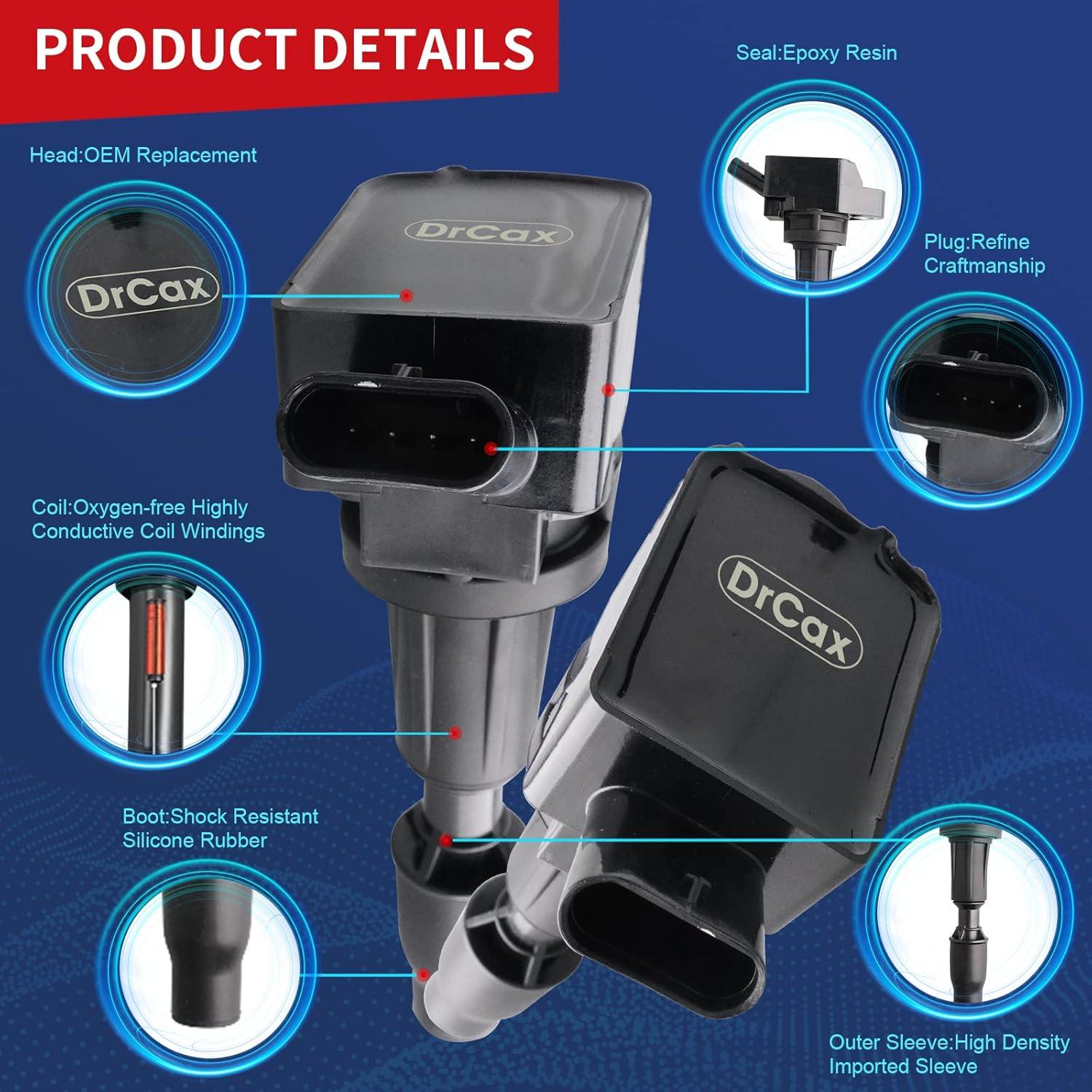 Bobina de Encendido DrCax UF764 Compatible Hyundai Kia