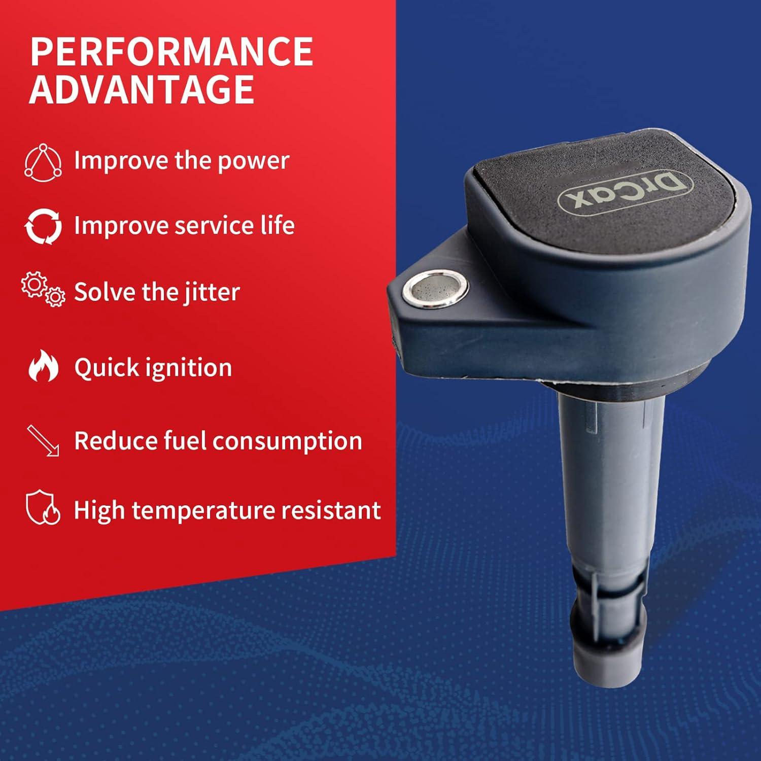 Bobina de Encendido DrCax UF400 para Honda Civic y Acura EL