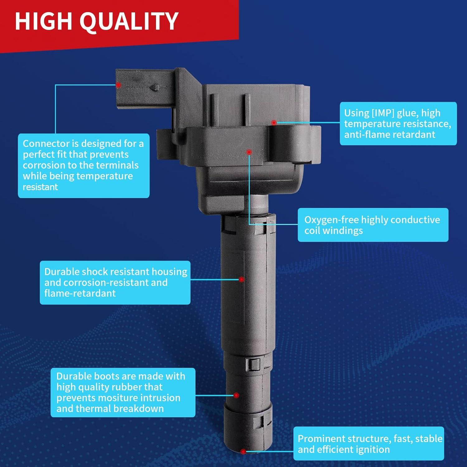 Bobina de Encendido DrCax UF658 para Mercedes-Benz 2012-2015