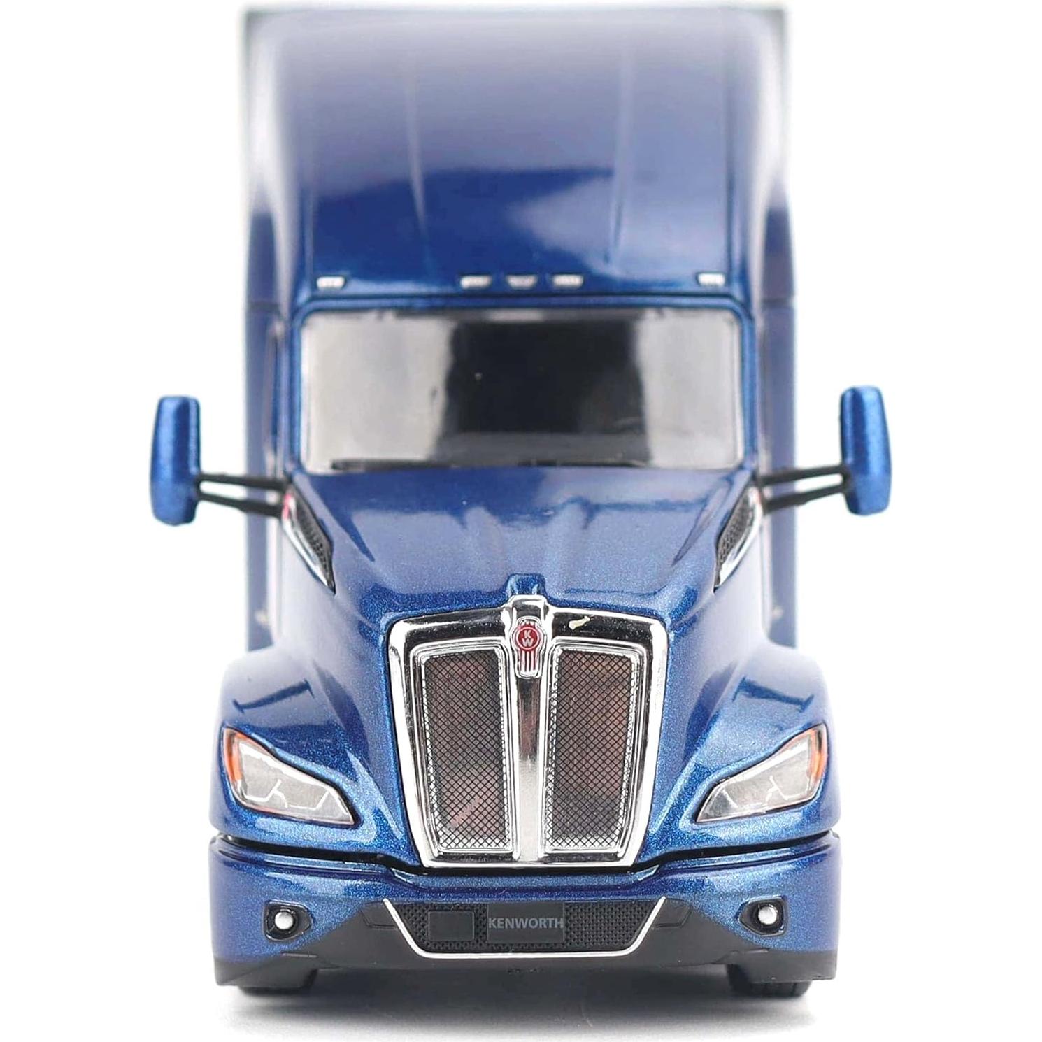 Camión Diecast Masters Kenworth T680 1:50 Azul Profundo
