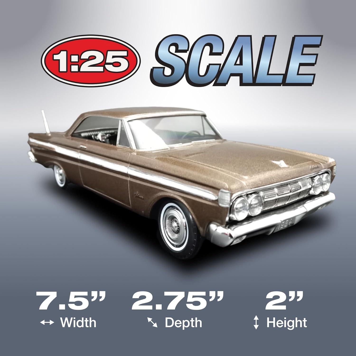 Kit de Modelo AMT 1964 Mercury Comet 1:25 Detalles Clásicos