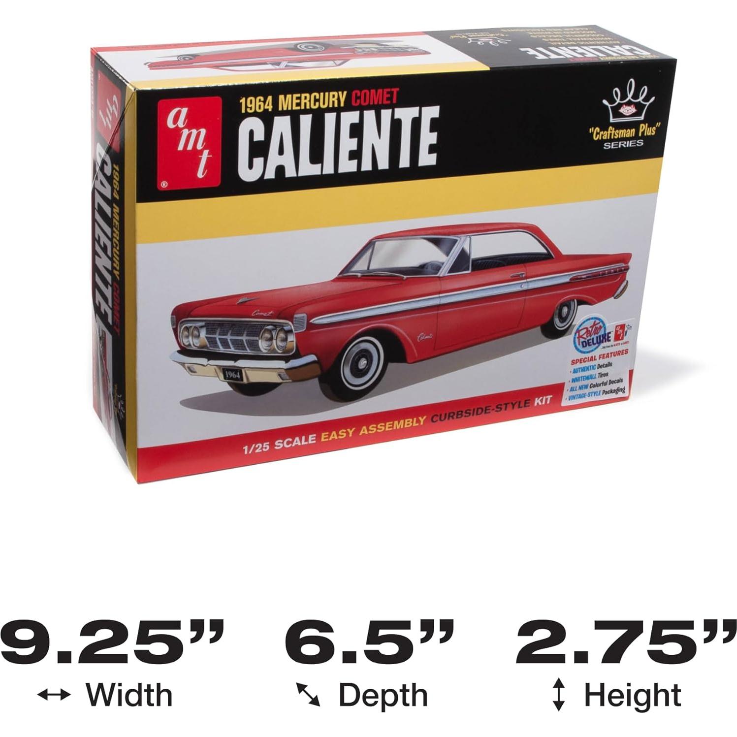 Kit de Modelo AMT 1964 Mercury Comet 1:25 Detalles Clásicos