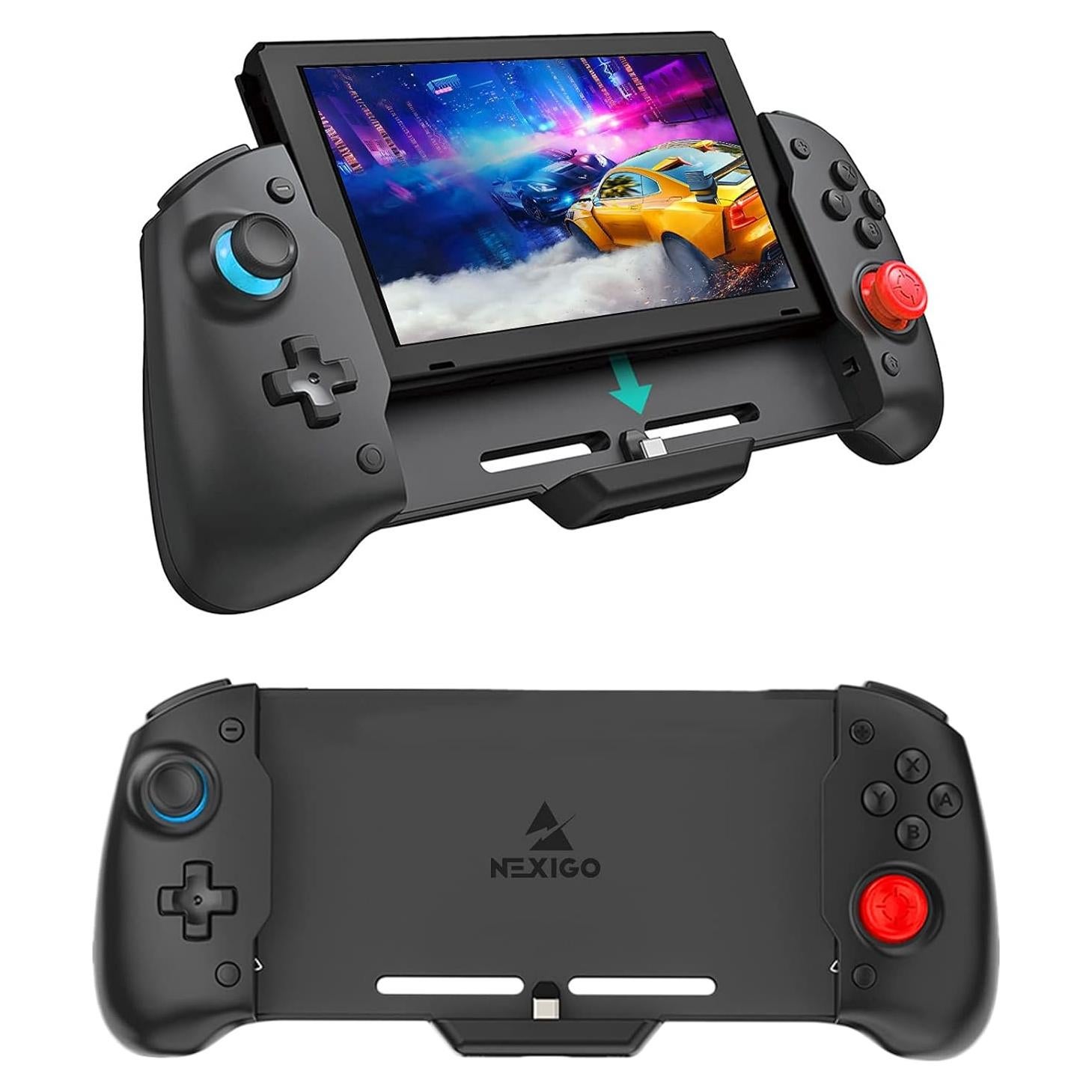 Controlador NexiGo Gripcon para Nintendo Switch - Ergonomía y Giroscopio