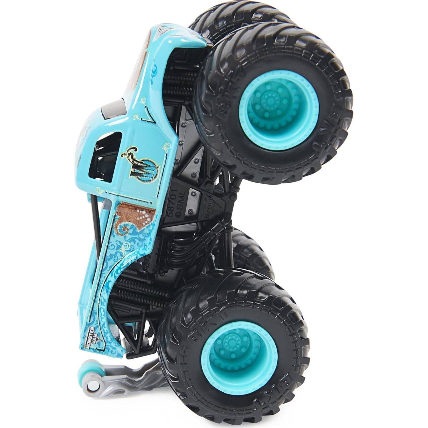 Camión Monstruo Spin Master Whiplash 1:64 con Wheelie