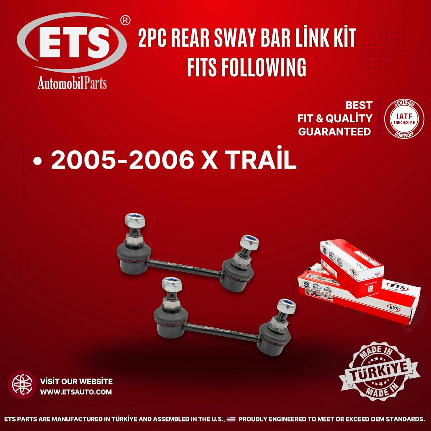 Enlace de Barra Estabilizadora Trasera ETS para Nissan X Trail 2005-2006