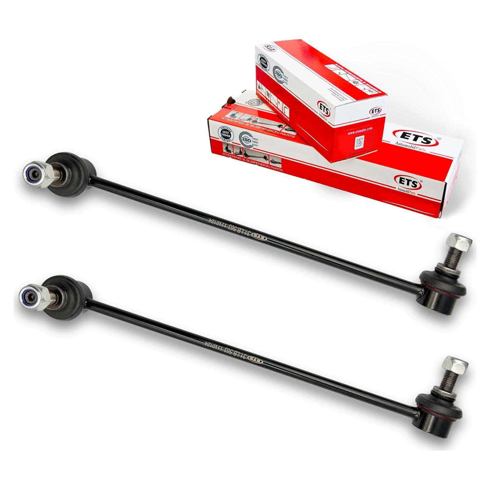 Kit de Enlace de Barra Estabilizadora ETS Frontal 2Pcs Compatible Audi/VW