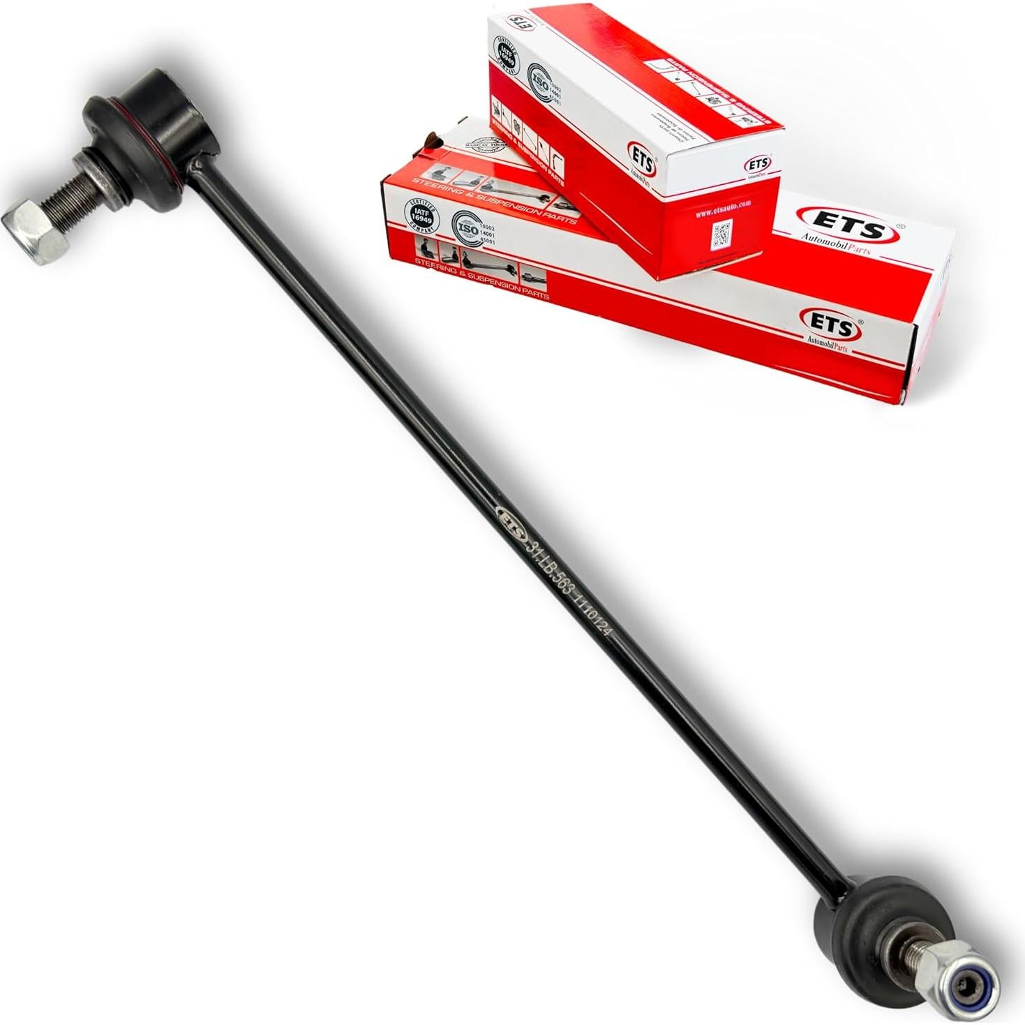 Kit de Enlace de Barra Estabilizadora ETS Frontal 2Pcs Compatible Audi/VW