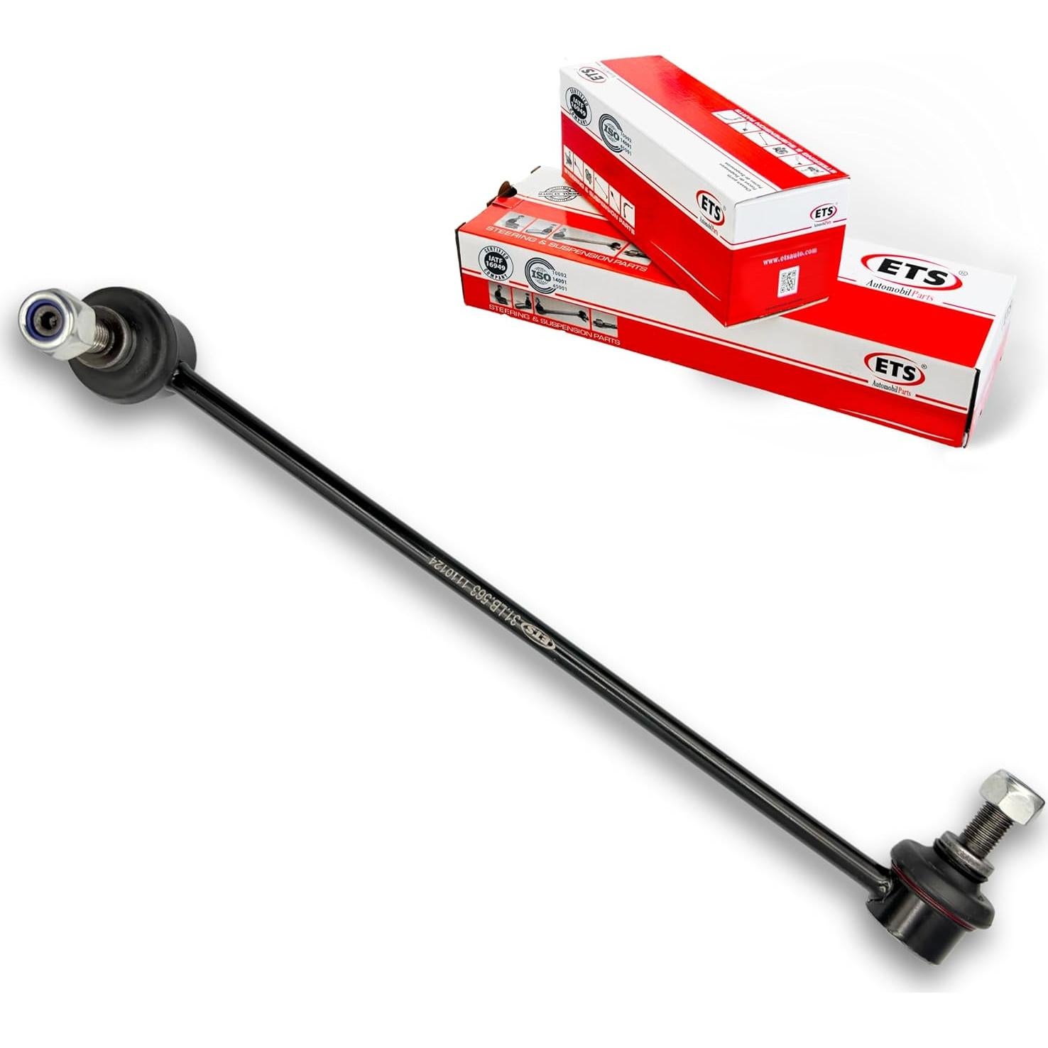 Kit de Enlace de Barra Estabilizadora ETS Frontal 2Pcs Compatible Audi/VW