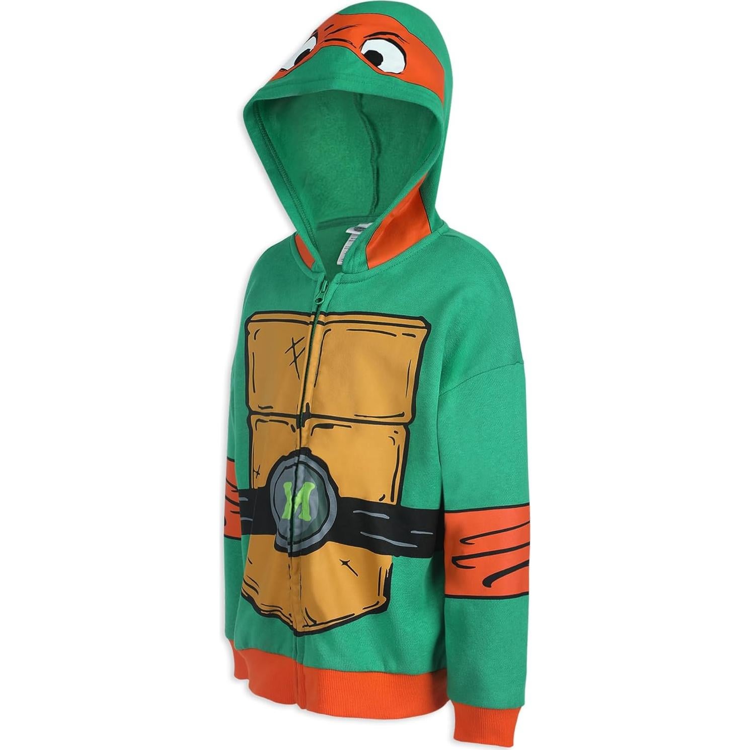 Sudadera con Capucha Nickelodeon Tortugas Ninja Michelangelo Niños