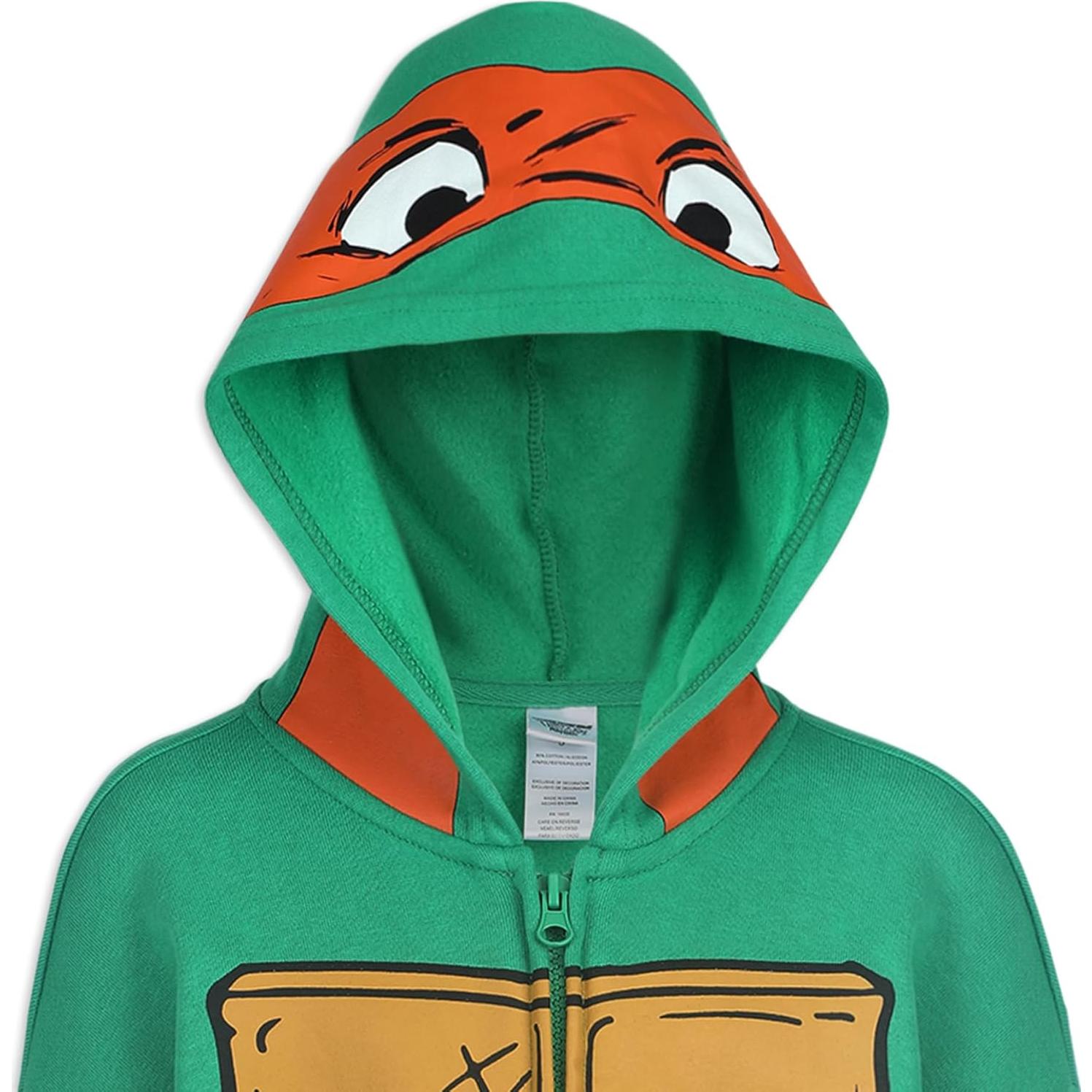 Sudadera con Capucha Nickelodeon Tortugas Ninja Michelangelo Niños