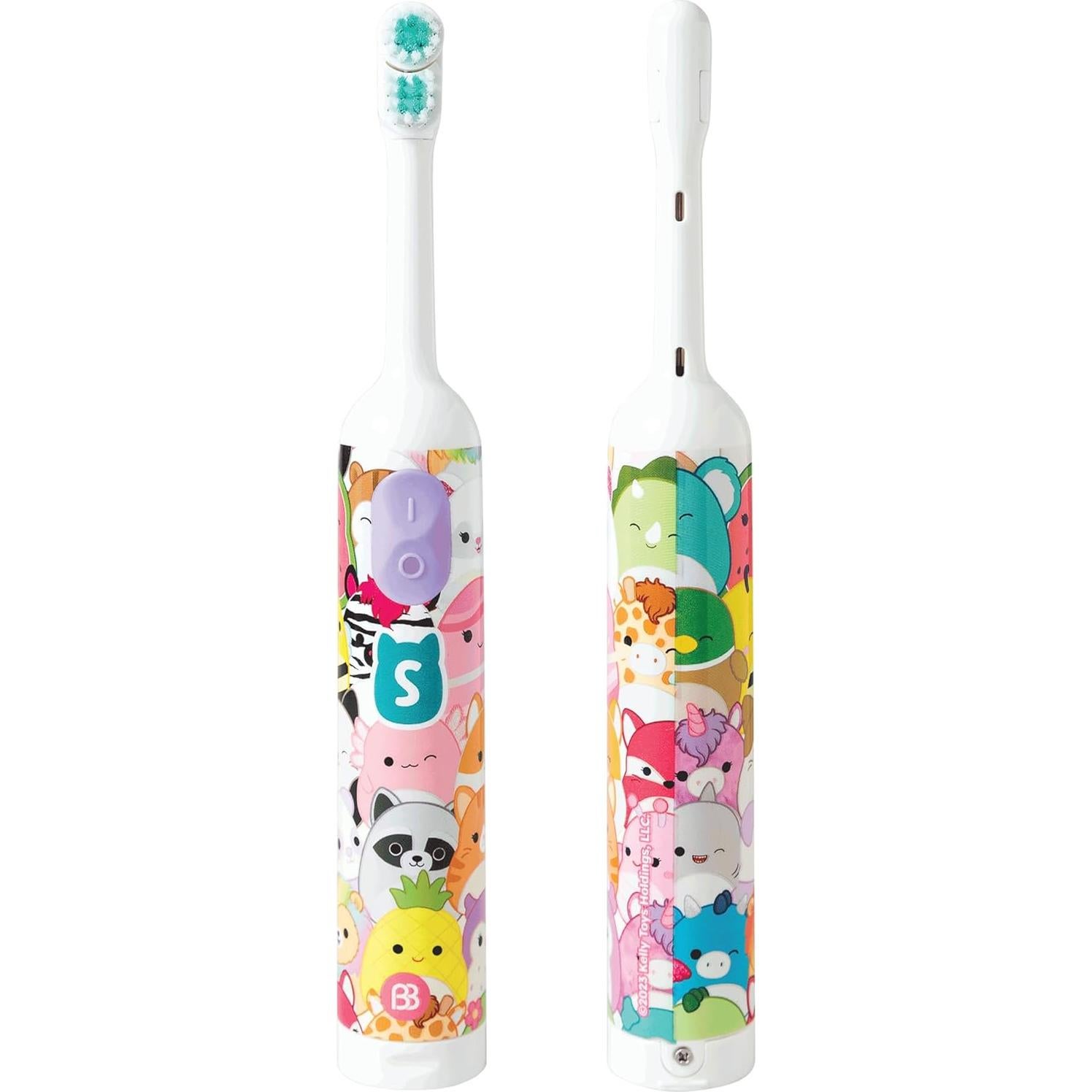 Cepillo de Dientes Eléctrico Brush Buddies Squishmallows 360°