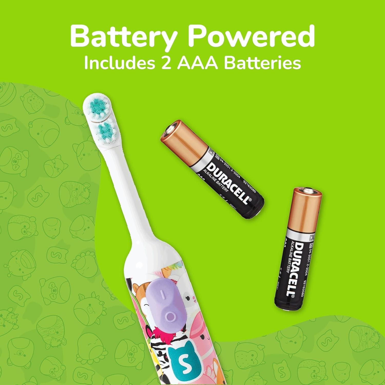 Cepillo de Dientes Eléctrico Brush Buddies Squishmallows 360°