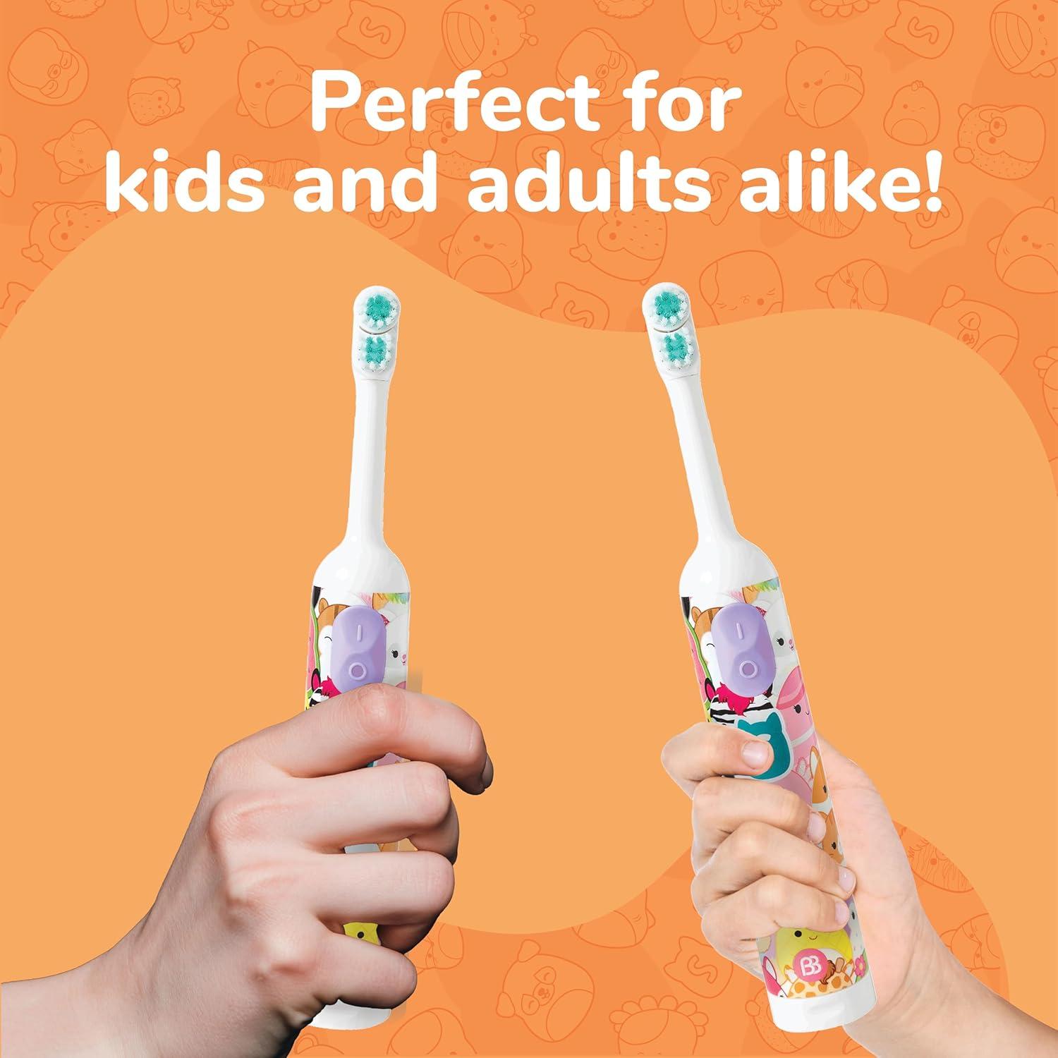 Cepillo de Dientes Eléctrico Brush Buddies Squishmallows 360°