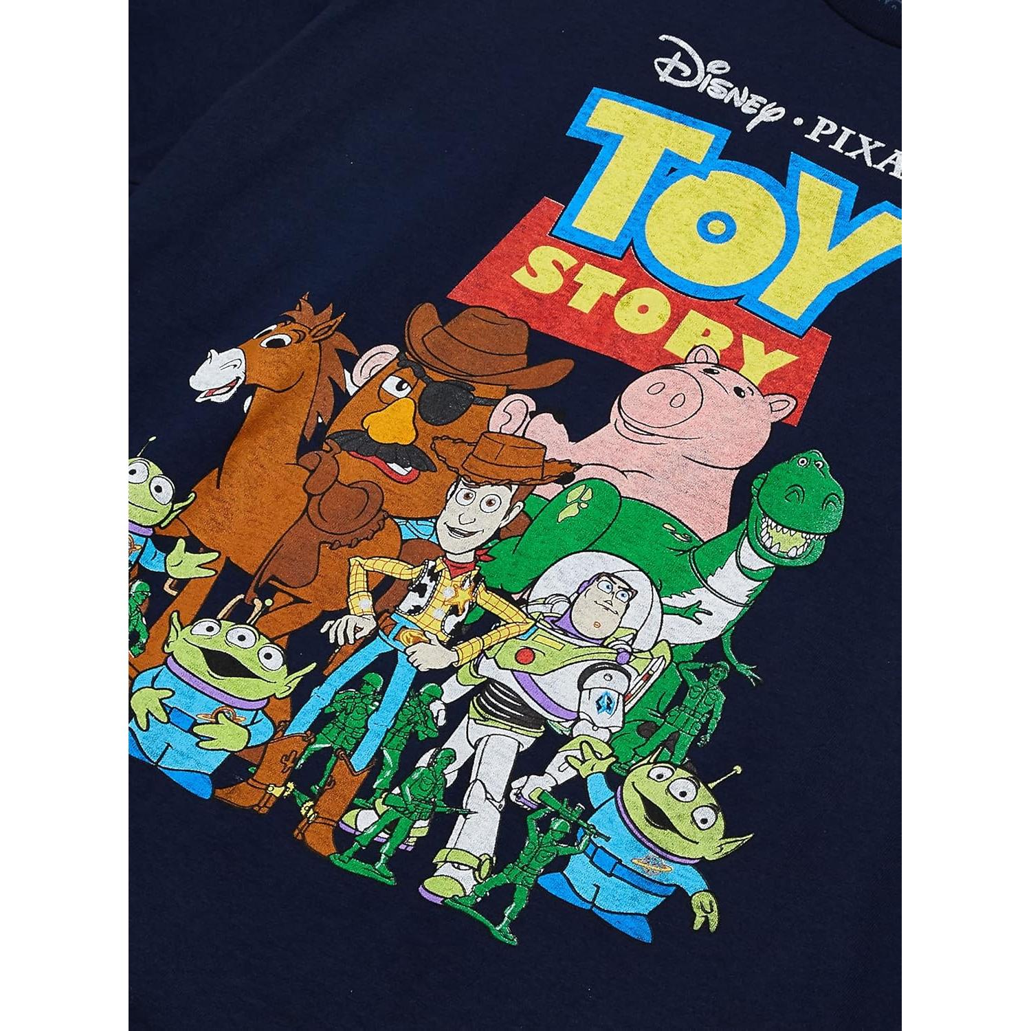 Camiseta de Hombre Disney Toy Story Manga Corta Navy Grande