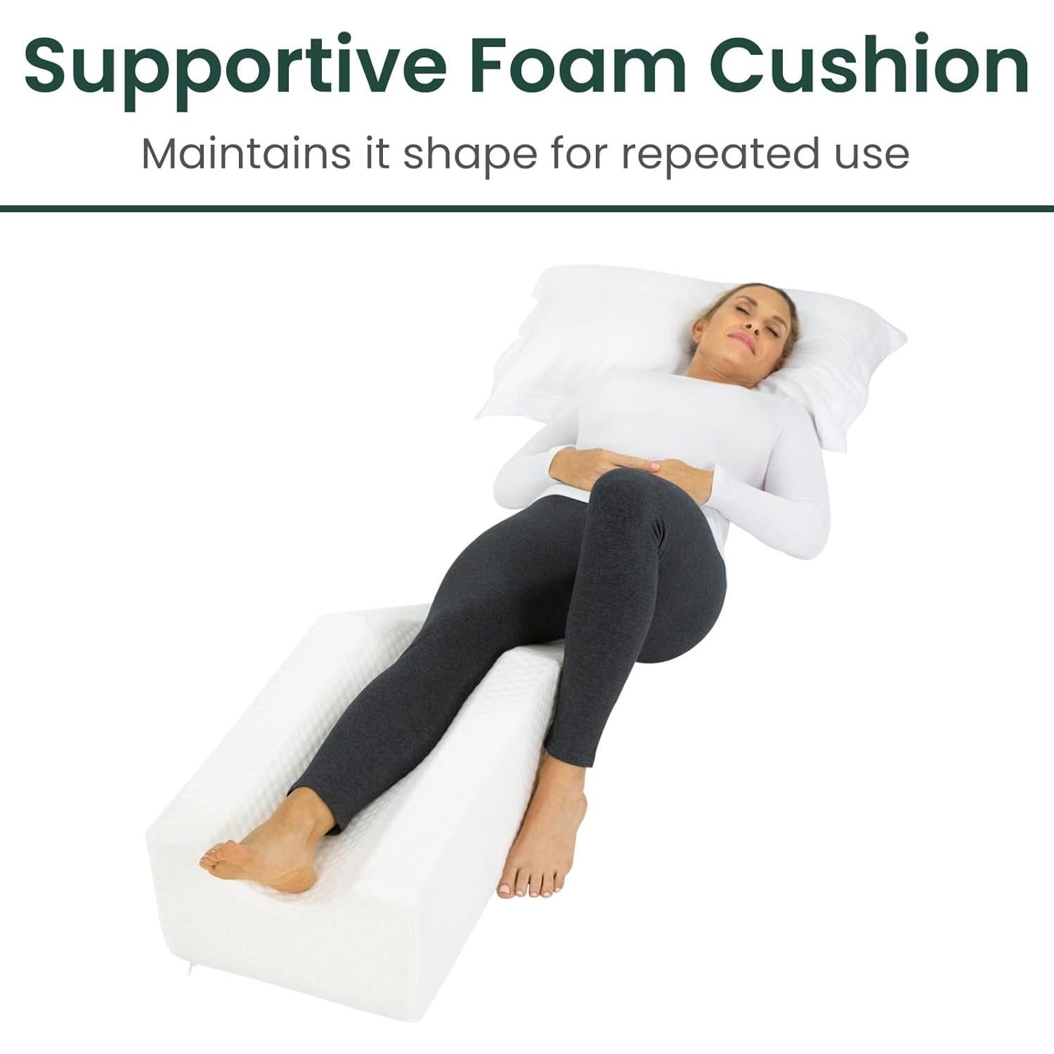 Almohada de Elevación de Pierna Xtra-Comfort - Soporte Post Cirugía